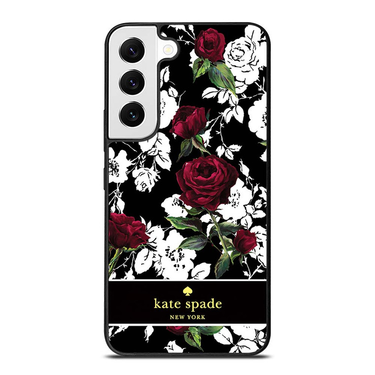 KATE SPADE ROSE RED WHITE Samsung Galaxy S22 Case Cover