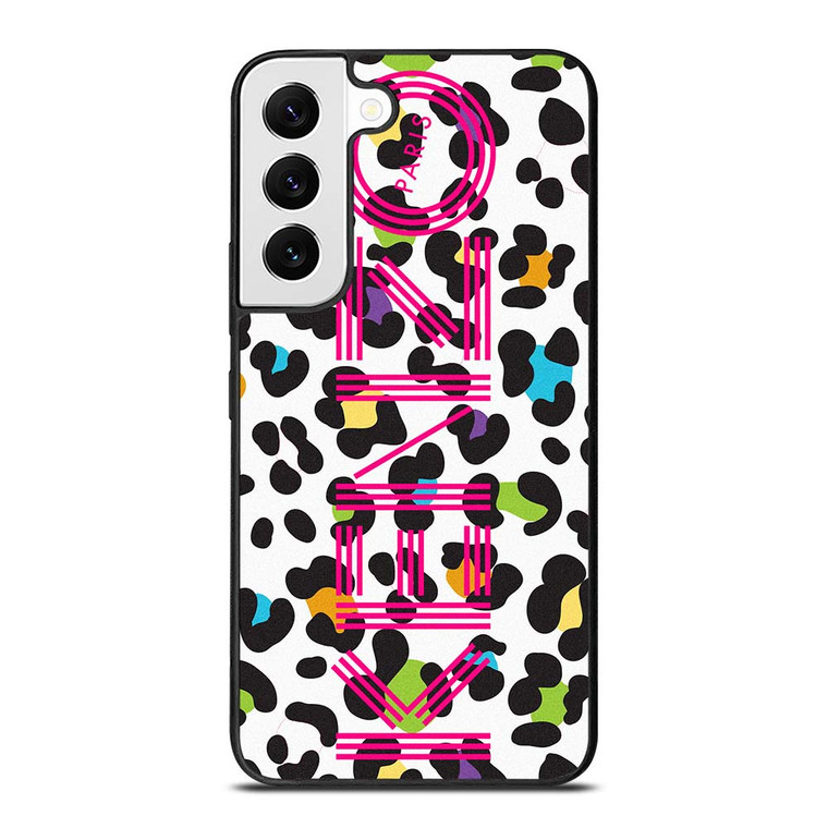 KENZO PARIS COLORFUL LEOPARD Samsung Galaxy S22 Case Cover KENZO PARIS COLORFUL LEOPARD Samsung Galaxy S22 Case Cover