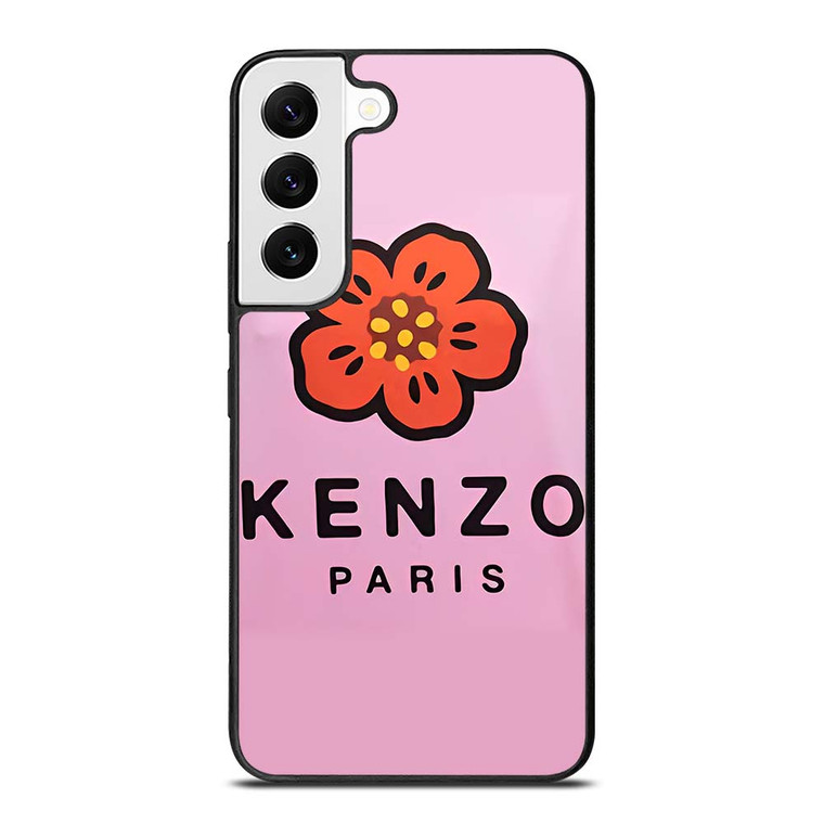 KENZO PARIS PINK FLOWER Samsung Galaxy S22 Case Cover