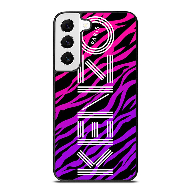KENZO PARIS TIGER PURPLE Samsung Galaxy S22 Case Cover KENZO PARIS TIGER PURPLE Samsung Galaxy S22 Case Cover