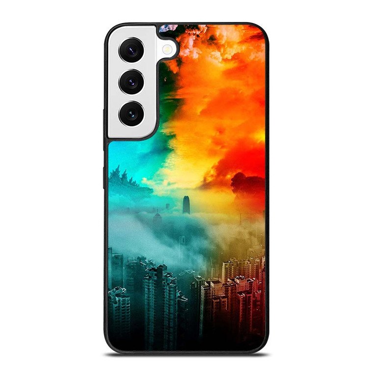 KINGKONG VS GODZILLA CITY Samsung Galaxy S22 Case Cover