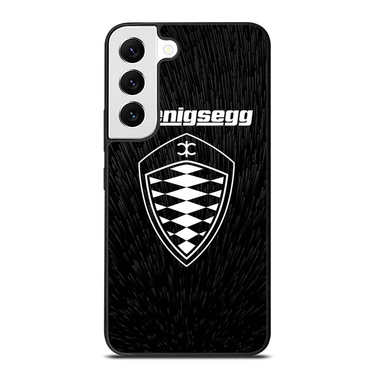 KOENIGSEGG LOGO BLACK PATTERN Samsung Galaxy S22 Case Cover KOENIGSEGG LOGO BLACK PATTERN Samsung Galaxy S22 Case Cover