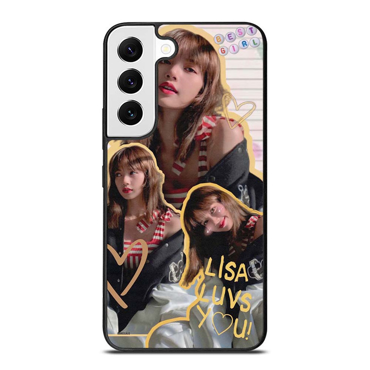 LALISA BLACKPINK CUTE COLLAGE Samsung Galaxy S22 Case Cover