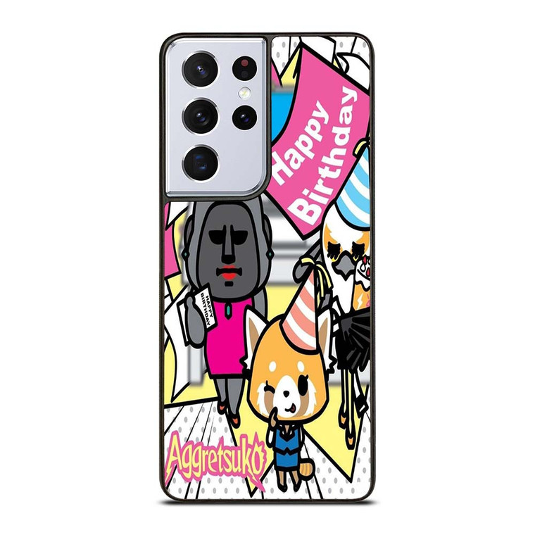 AGGRETSUKO BIRTHDAY PARTY Samsung Galaxy S21 Ultra Case Cover