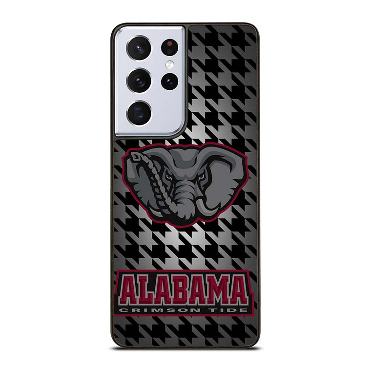 ALABAMA CRIMSON FOOTBALL SYMBOL Samsung Galaxy S21 Ultra Case Cover ALABAMA CRIMSON FOOTBALL SYMBOL Samsung Galaxy S21 Ultra Case Cover