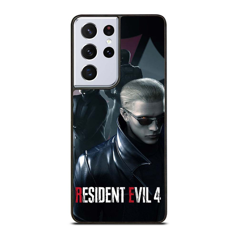 ALBERT WESKER RESIDENT EVIL Samsung Galaxy S21 Ultra Case Cover