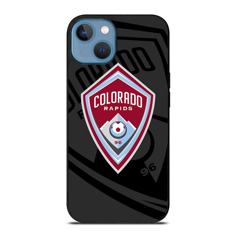 COLORADO RAPIDS MLS BLACK iPhone 13 Case Cover