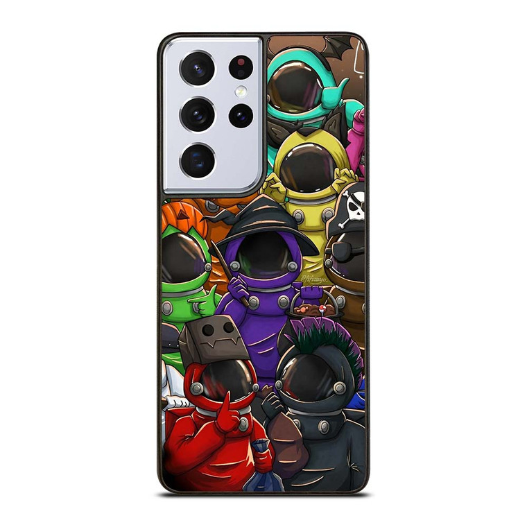 AMONG US HALLOWEN Samsung Galaxy S21 Ultra Case Cover AMONG US HALLOWEN Samsung Galaxy S21 Ultra Case Cover