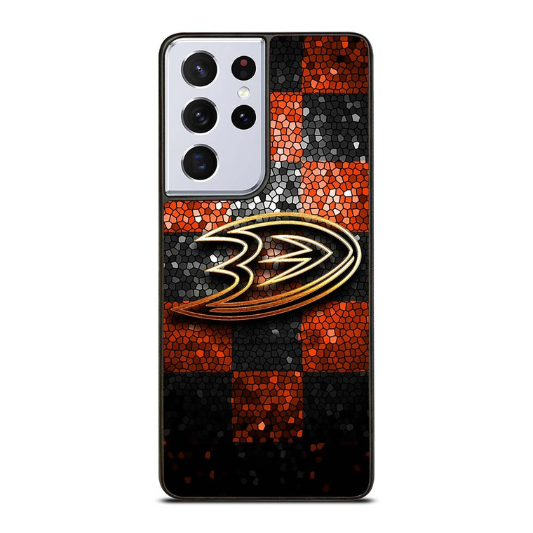 ANAHEIM DUCKS GOLD LOGO Samsung Galaxy S21 Ultra Case Cover ANAHEIM DUCKS GOLD LOGO Samsung Galaxy S21 Ultra Case Cover