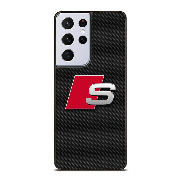 AUDI S CARBON LOGO Samsung Galaxy S21 Ultra Case Cover