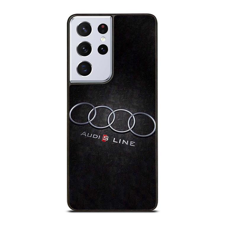 AUDI S LINE CAR EMBLEM Samsung Galaxy S21 Ultra Case Cover