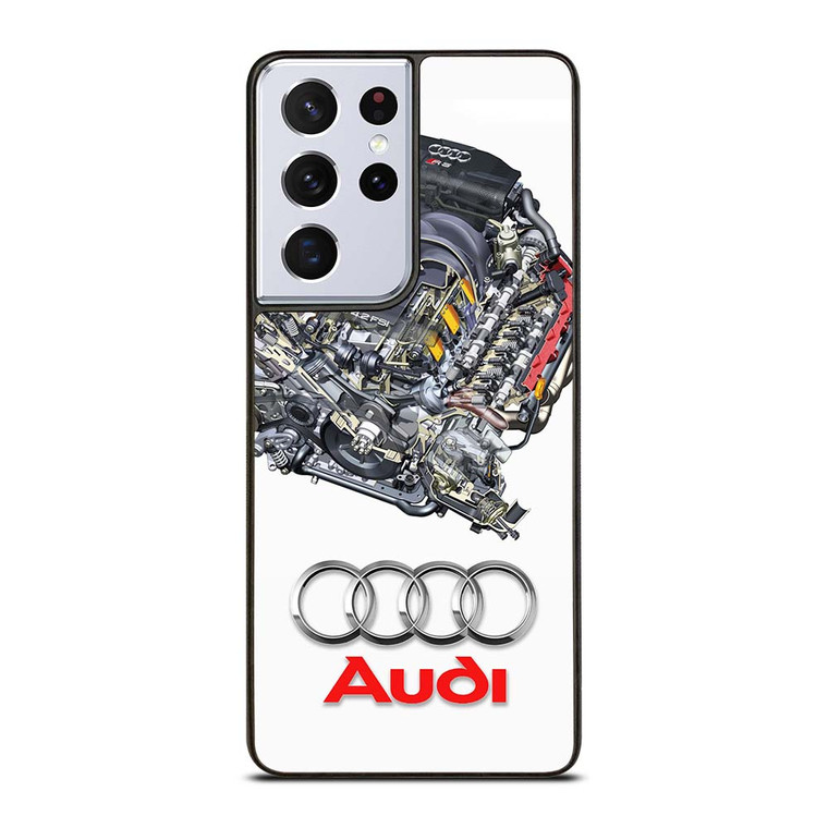 AUDI V8 FSI ENGINE LOGO Samsung Galaxy S21 Ultra Case Cover