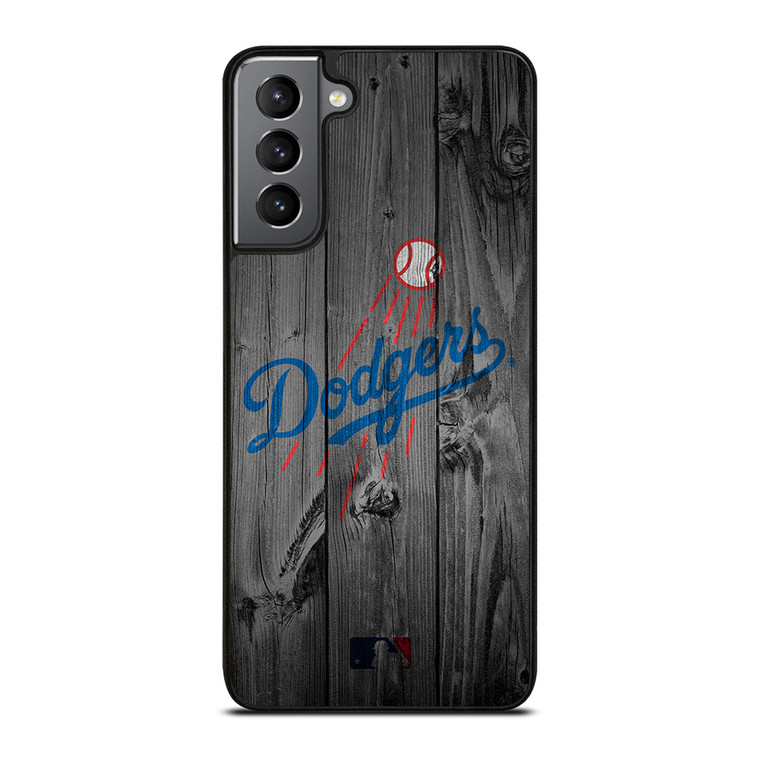 LOS ANGELES DODGERS BASEBALL MLB WOOD Samsung Galaxy S21 Plus Case Cover