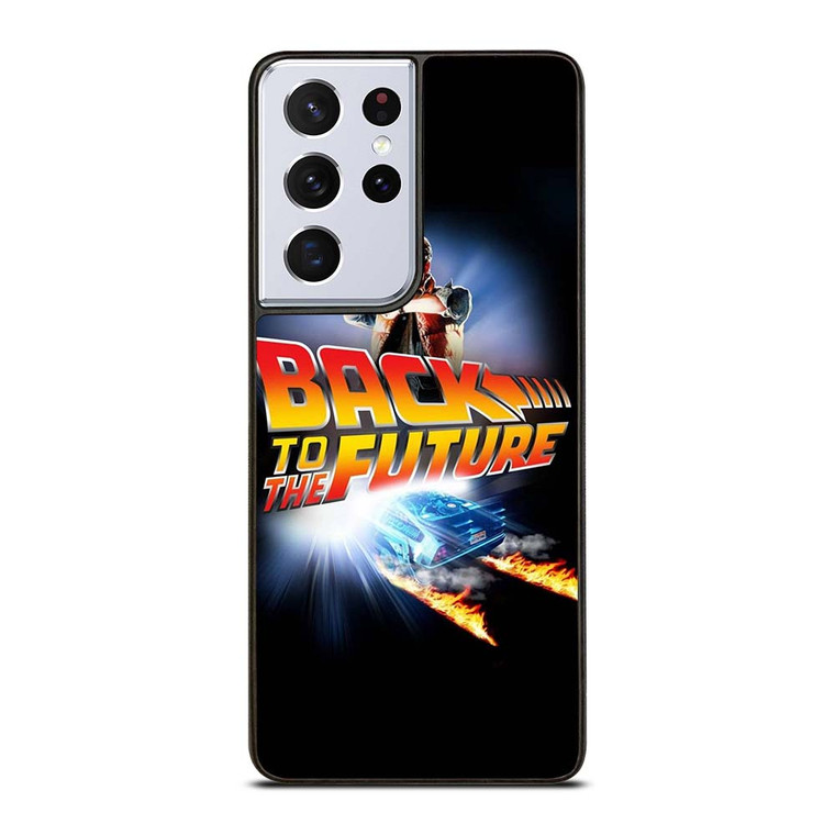 BACK TO THE FUTURE CAR DELOREAON Samsung Galaxy S21 Ultra Case Cover