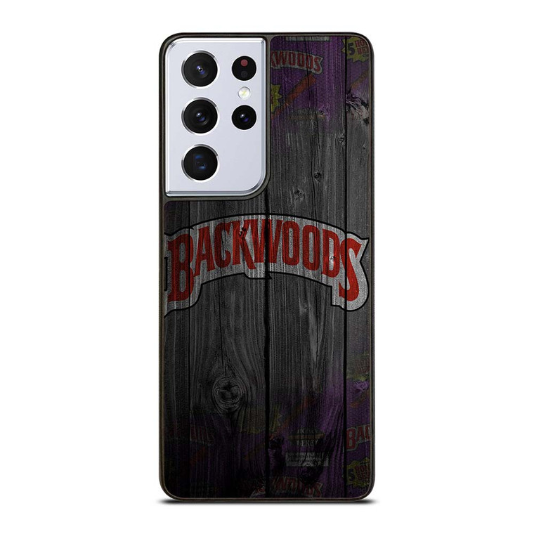 BACKWOODS CIGARETTES WOODEN LOGO Samsung Galaxy S21 Ultra Case Cover