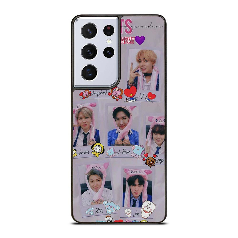 BANGTAN BOYS FACE BTS Samsung Galaxy S21 Ultra Case Cover
