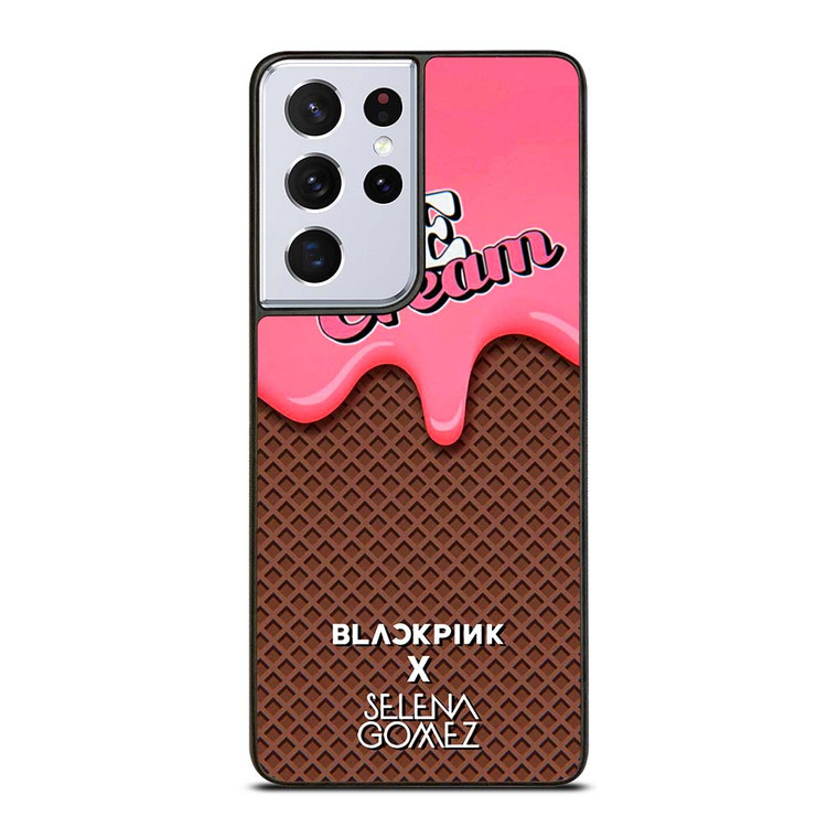 BLACK PINK SELENA GOMEZ ICE CREAM Samsung Galaxy S21 Ultra Case Cover