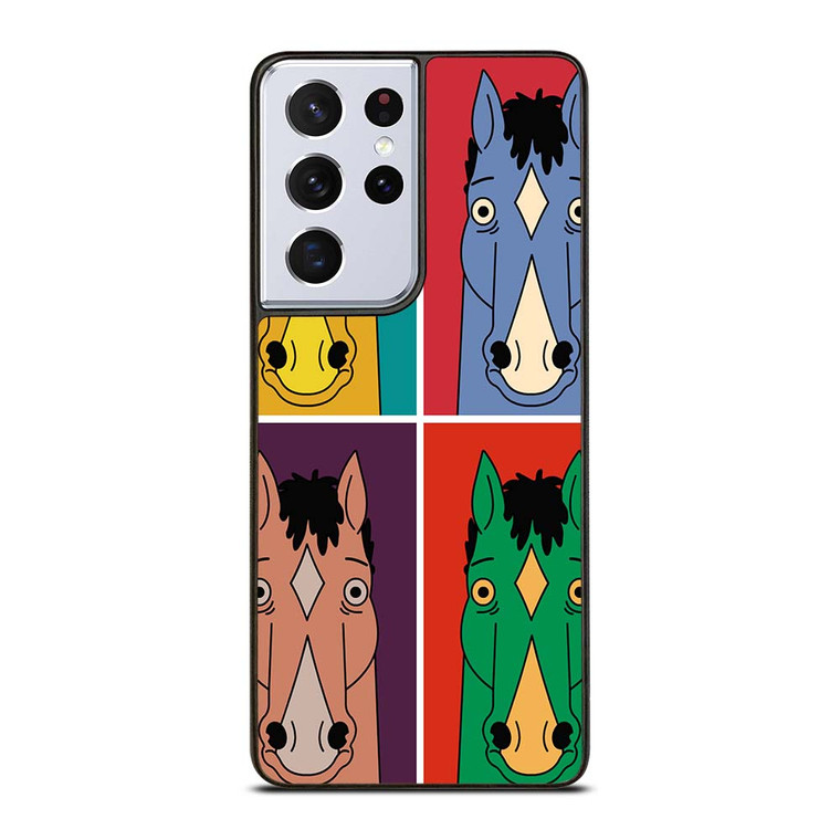 BOJACK HORSEMAN COLORFULL COLLAGE Samsung Galaxy S21 Ultra Case Cover BOJACK HORSEMAN COLORFULL COLLAGE Samsung Galaxy S21 Ultra Case Cover