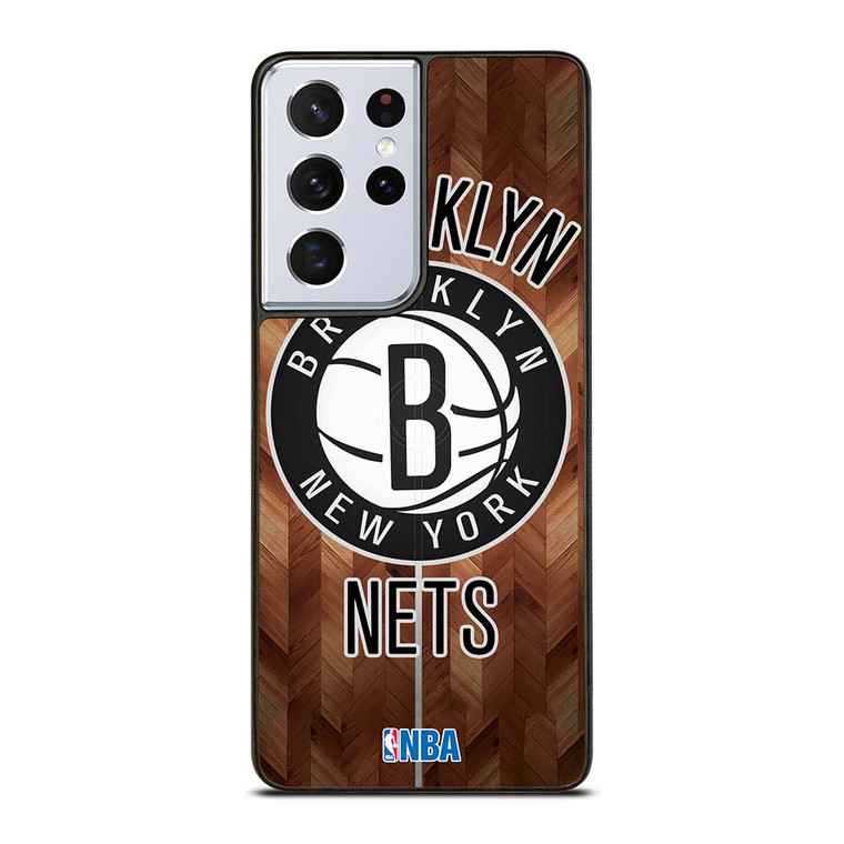 BROOKLYN NETS WOODEN LOGO Samsung Galaxy S21 Ultra Case Cover BROOKLYN NETS WOODEN LOGO Samsung Galaxy S21 Ultra Case Cover
