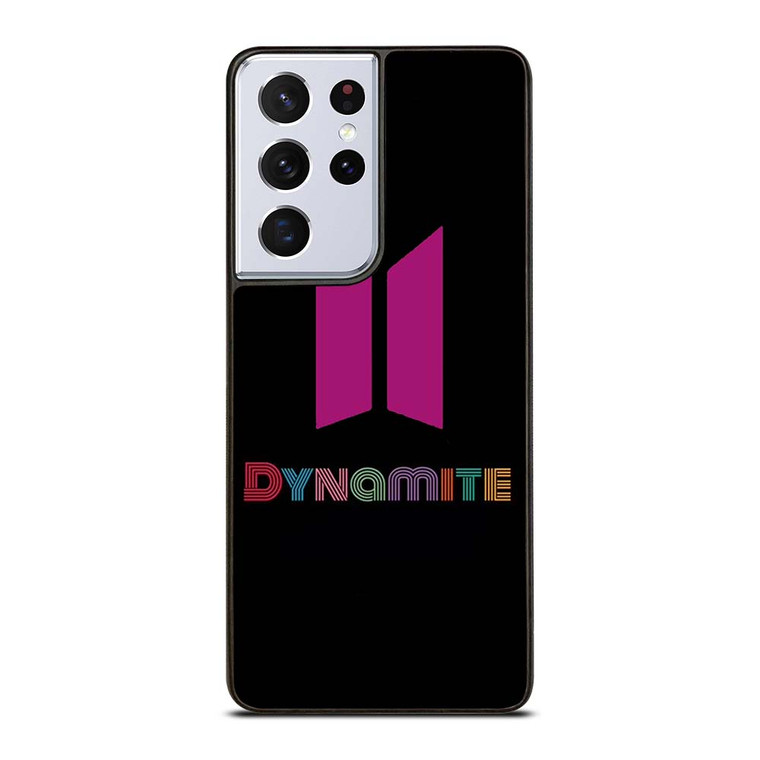 BTS BANGTAN BOYS DYNAMITE LOGO Samsung Galaxy S21 Ultra Case Cover