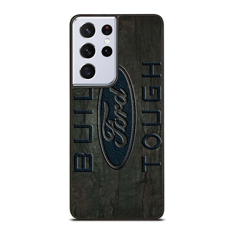 BUILT FORD TOUGH EMBLEM Samsung Galaxy S21 Ultra Case Cover