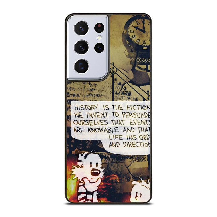 CALVIN AND HOBBES CLASSIC QUOTES Samsung Galaxy S21 Ultra Case Cover