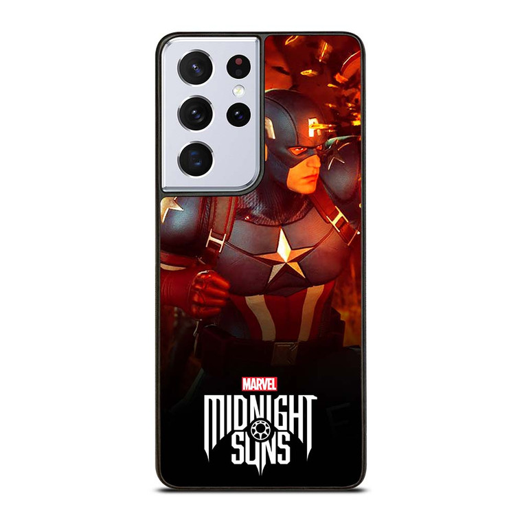 CAPTAIN AMERICA MARVEL MIDNIGHT SUNS Samsung Galaxy S21 Ultra Case Cover