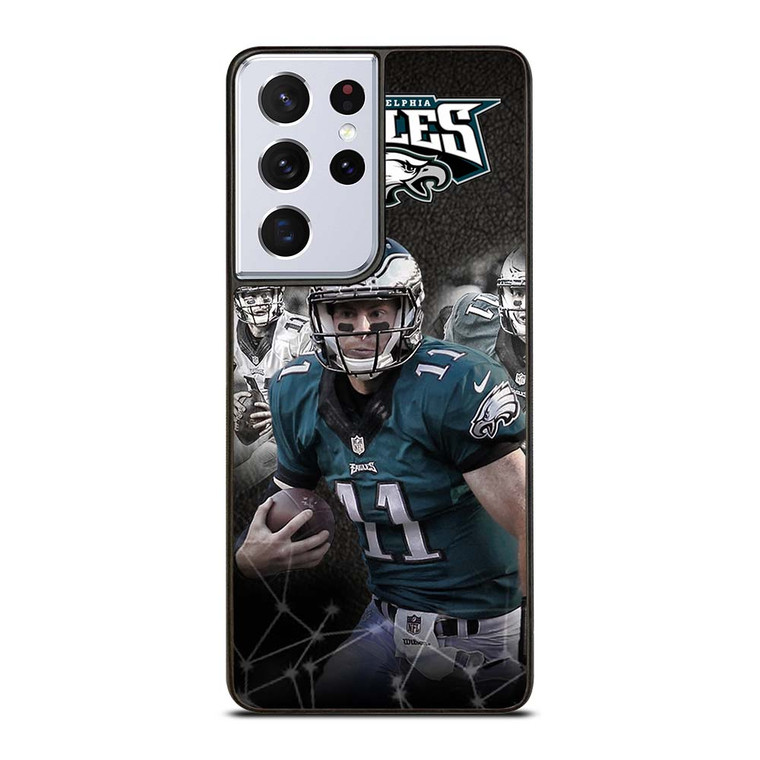 CARSON WENTZ PHILADELPHIA EAGLES Samsung Galaxy S21 Ultra Case Cover