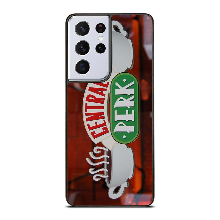 CENTRAL PERK CAFE SIGN Samsung Galaxy S21 Ultra Case Cover