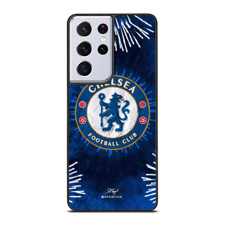 CHELSEA FC ART LOGO Samsung Galaxy S21 Ultra Case Cover