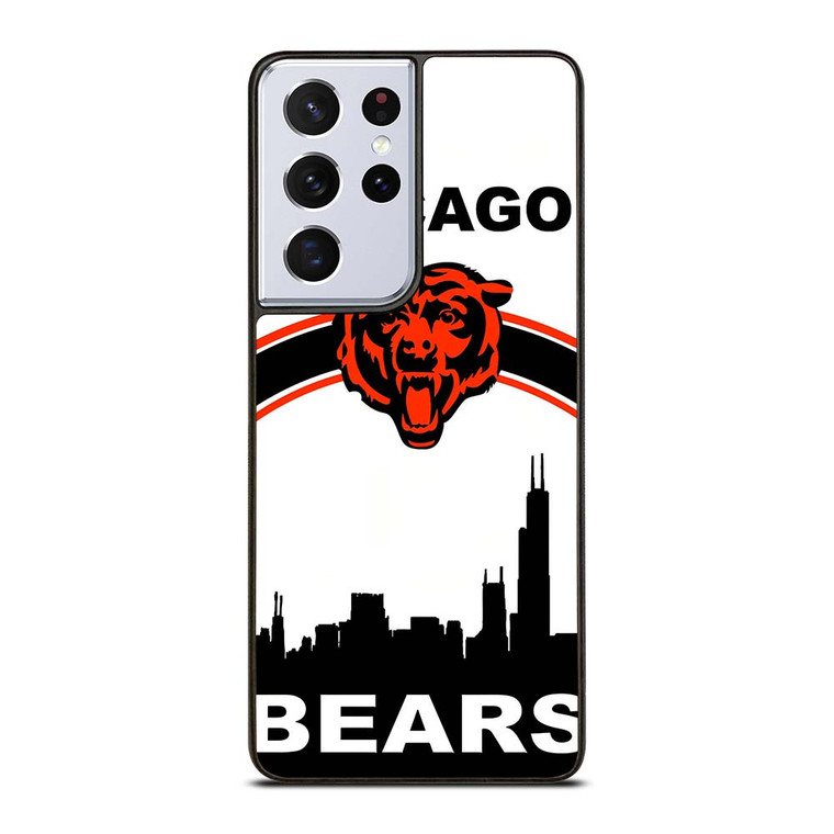 CHICAGO BEARS BAG STRIP Samsung Galaxy S21 Ultra Case Cover