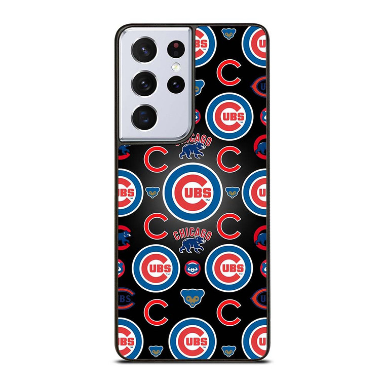 CHICAGO CUBS COLLAGE Samsung Galaxy S21 Ultra Case Cover