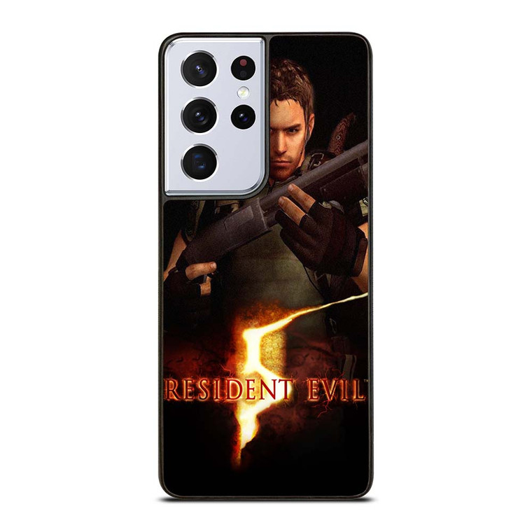 CHRIS REDFIELD RESIDENT EVIL GAMES Samsung Galaxy S21 Ultra Case Cover