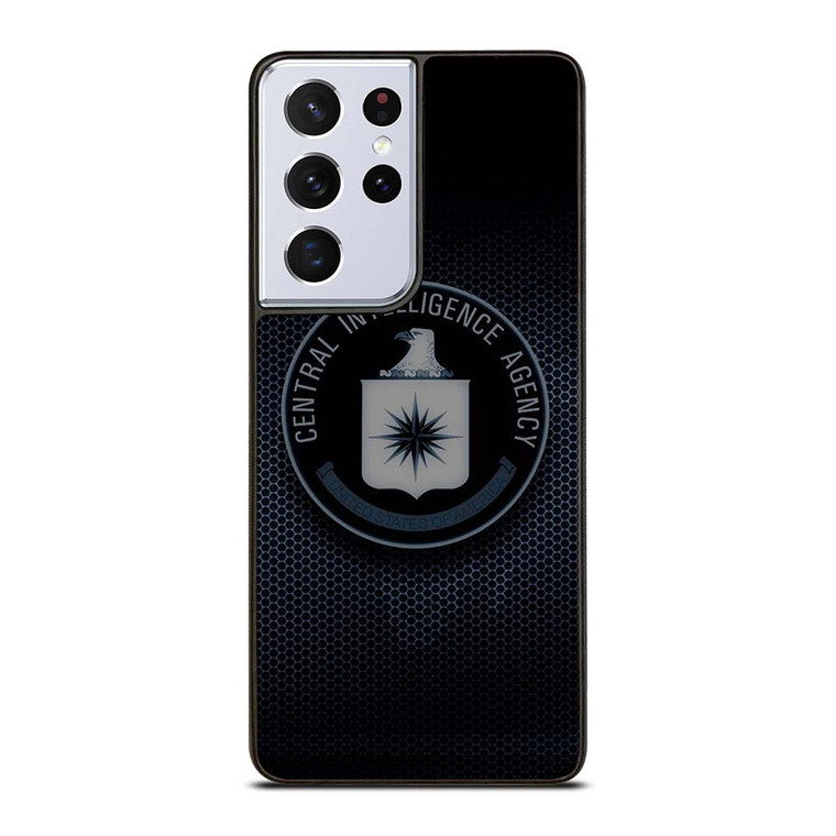 CIA CENTRAL INTELLIGENCE AGENCY METAL LOGO Samsung Galaxy S21 Ultra Case Cover CIA CENTRAL INTELLIGENCE AGENCY METAL LOGO Samsung Galaxy S21 Ultra Case Cover