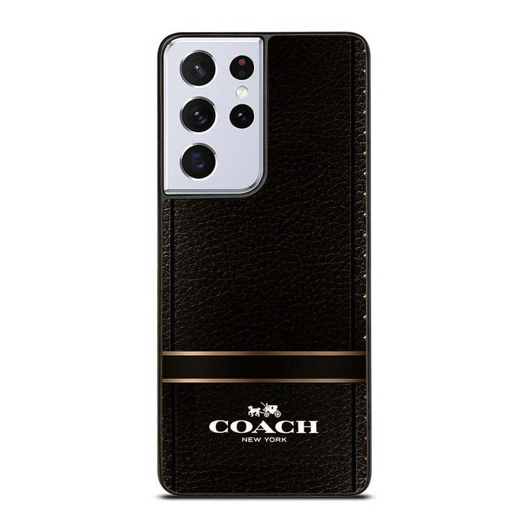 COACH BELT TEXTURE Samsung Galaxy S21 Ultra Case Cover