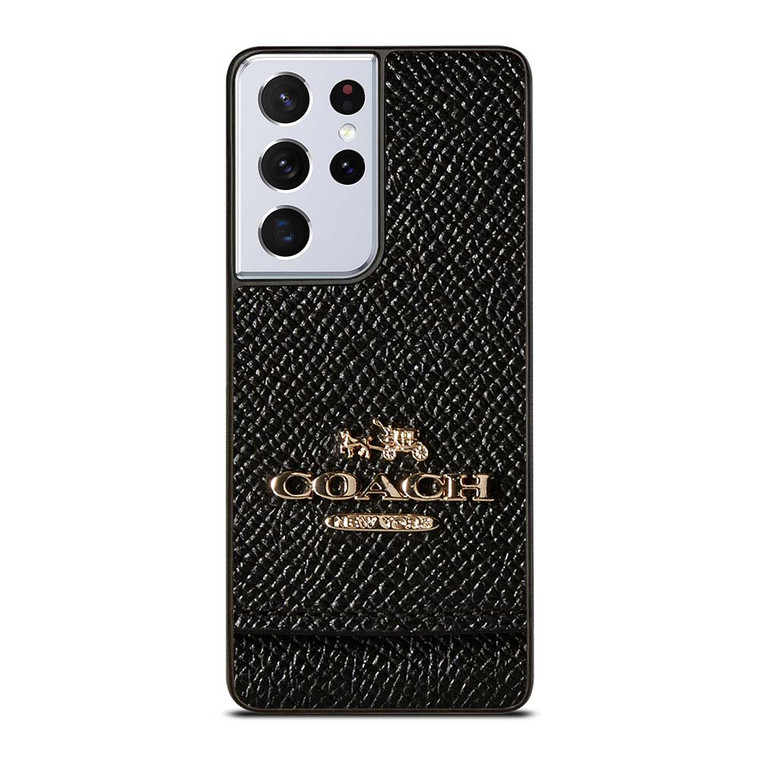 COACH NEW YORK LOGO Samsung Galaxy S21 Ultra Case Cover COACH NEW YORK LOGO Samsung Galaxy S21 Ultra Case Cover