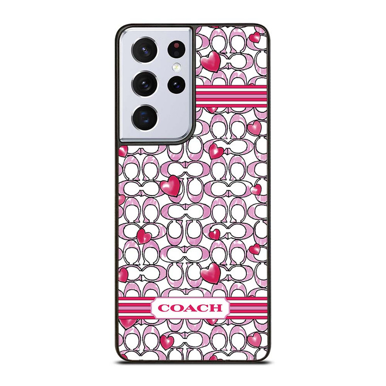 COACH NEW YORK LOVE Samsung Galaxy S21 Ultra Case Cover