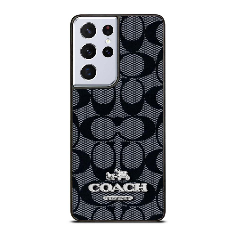COACH NEW YORK PATTERN 2 Samsung Galaxy S21 Ultra Case Cover COACH NEW YORK PATTERN 2 Samsung Galaxy S21 Ultra Case Cover