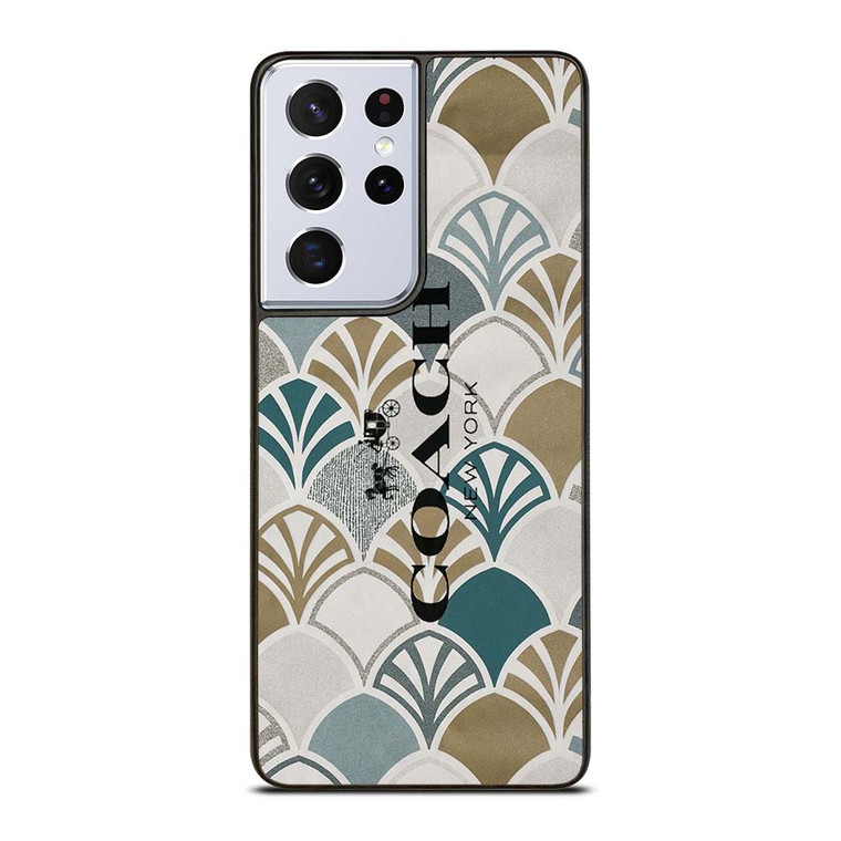 COACH SCALES Samsung Galaxy S21 Ultra Case Cover COACH SCALES Samsung Galaxy S21 Ultra Case Cover