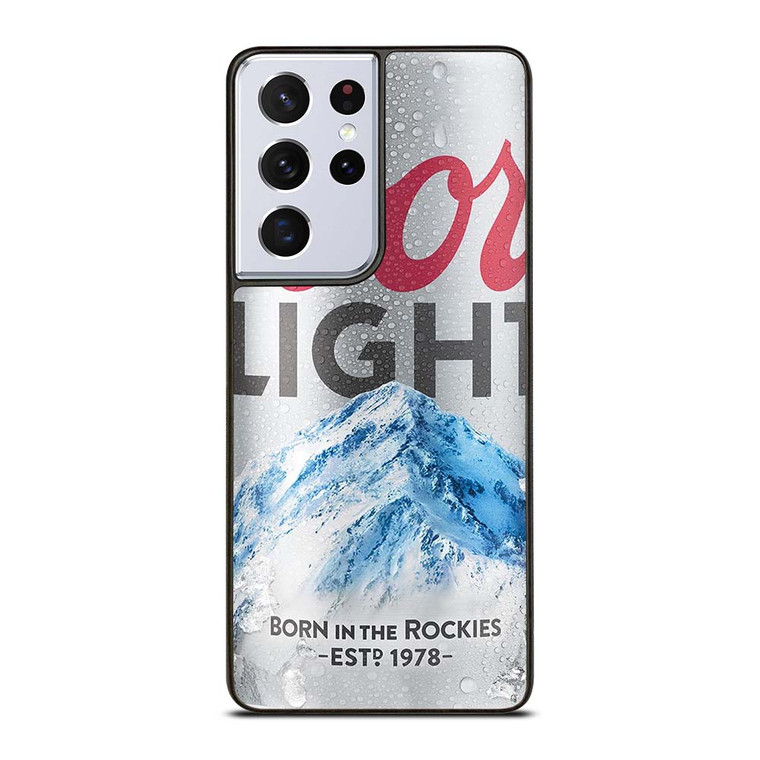 COORS BEER COLD Samsung Galaxy S21 Ultra Case Cover COORS BEER COLD Samsung Galaxy S21 Ultra Case Cover