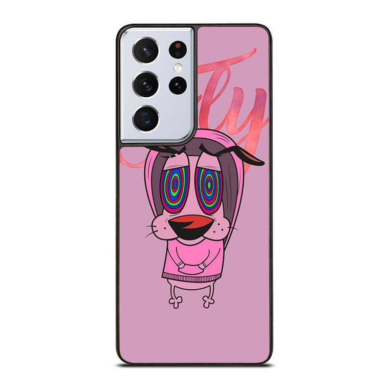 COURAGE THE COWARDLY DOG FLY Samsung Galaxy S21 Ultra Case Cover