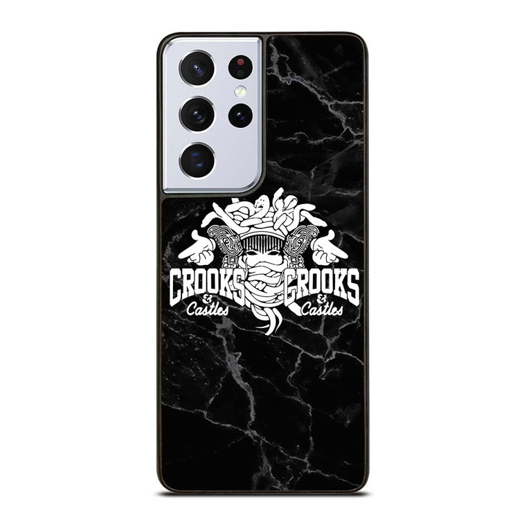 CROOKS AND CASTLES BANDANA MARBLE Samsung Galaxy S21 Ultra Case Cover
