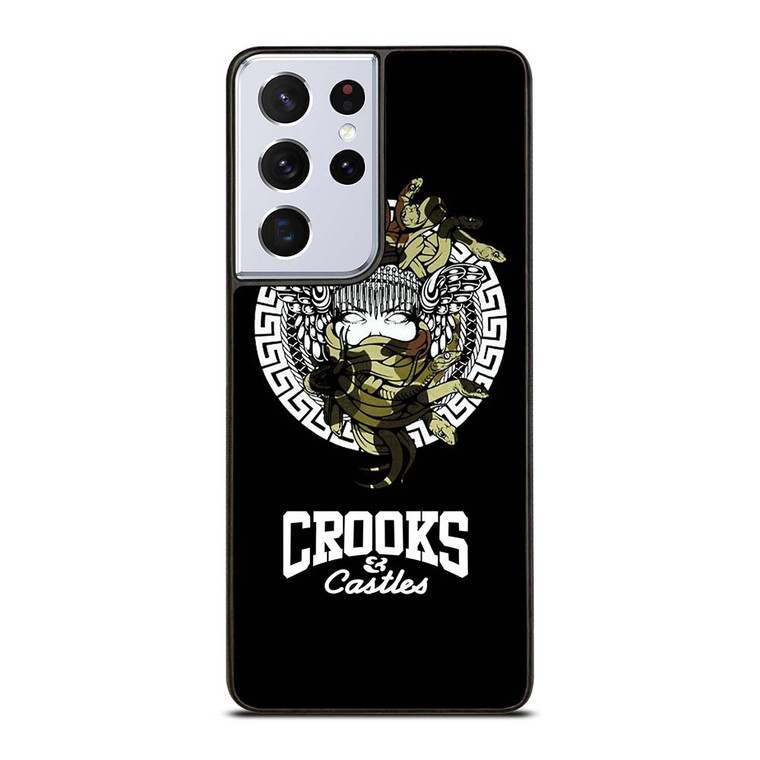 CROOKS AND CASTLES BANDANA SYMBOL Samsung Galaxy S21 Ultra Case Cover
