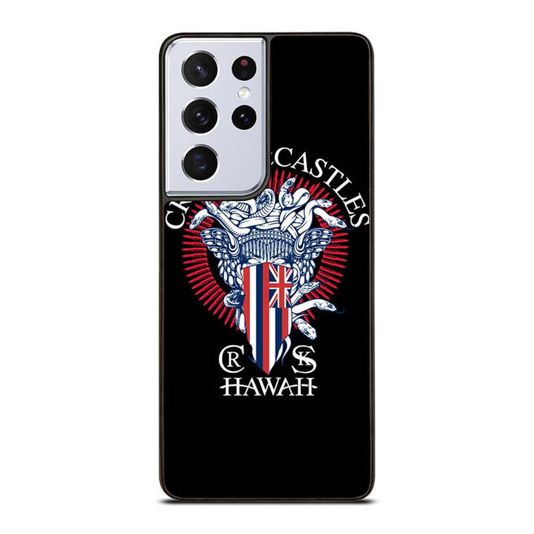 CROOKS AND CASTLES HAWAII LOGO Samsung Galaxy S21 Ultra Case Cover CROOKS AND CASTLES HAWAII LOGO Samsung Galaxy S21 Ultra Case Cover
