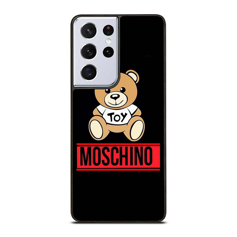 CUTE MOSCHINO TEDDY BEAR Samsung Galaxy S21 Ultra Case Cover
