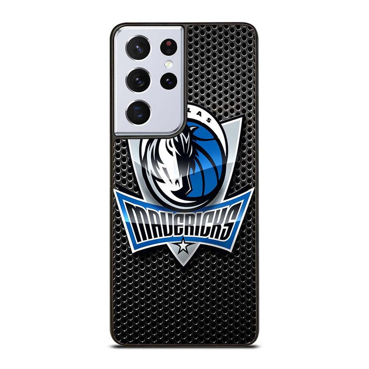 DALLAS MAVERICKS METAL LOGO Samsung Galaxy S21 Ultra Case Cover