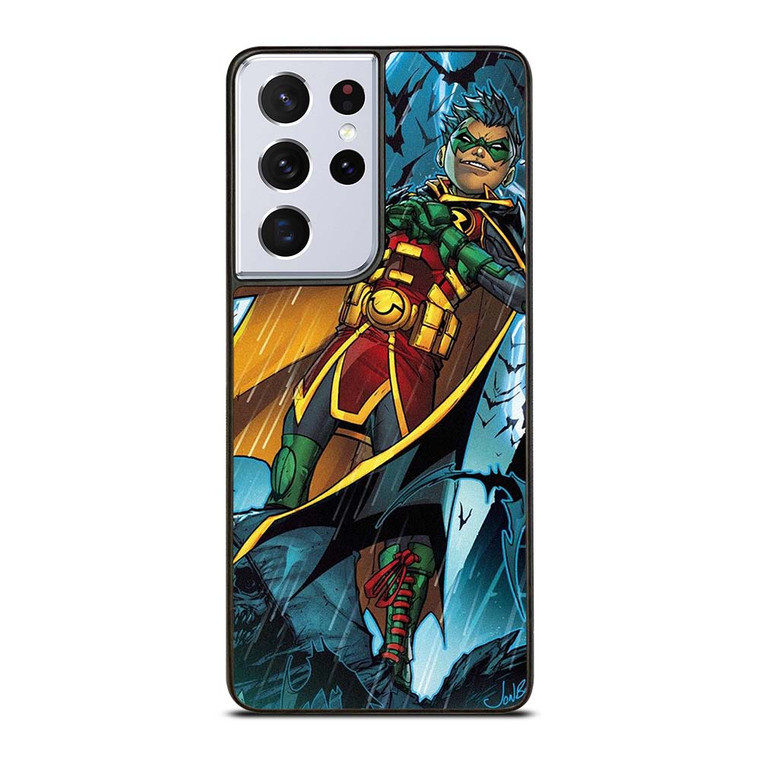 DAMIAN WAYNE BATMAN COMICS Samsung Galaxy S21 Ultra Case Cover DAMIAN WAYNE BATMAN COMICS Samsung Galaxy S21 Ultra Case Cover