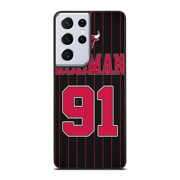 DENNIS RODMAN CHICAGO BULLS 2 Samsung Galaxy S21 Ultra Case Cover
