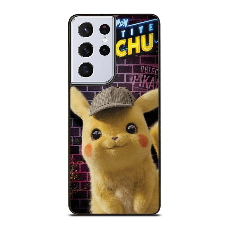 DETECTIVE PIKACHU CUTE POKEMON Samsung Galaxy S21 Ultra Case Cover