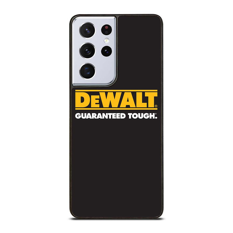 DEWAL LOGO GUARANTEED TOUGH Samsung Galaxy S21 Ultra Case Cover